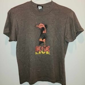 VintageAC/DC LIVE band tee mens large